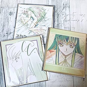 Amazon.co.jp: コードギアス ミニ色紙 C.C. : 文房具・オフィス用品